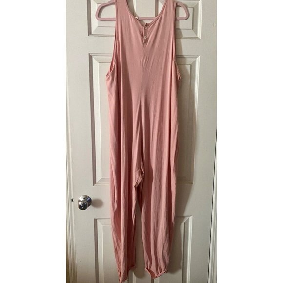 SMASH + TESS SATURDAY PINK ROMPER JUMPSUIT WOMEN'S PLUS SIZE 2XL XXL - Picture 3 of 6